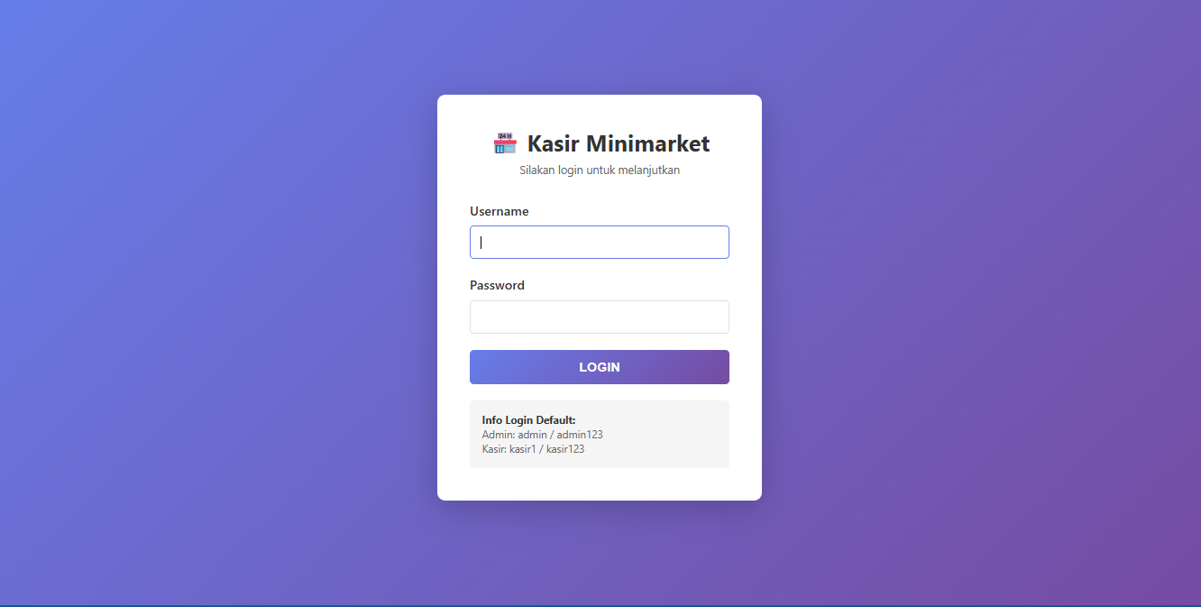 Kasir Mini
